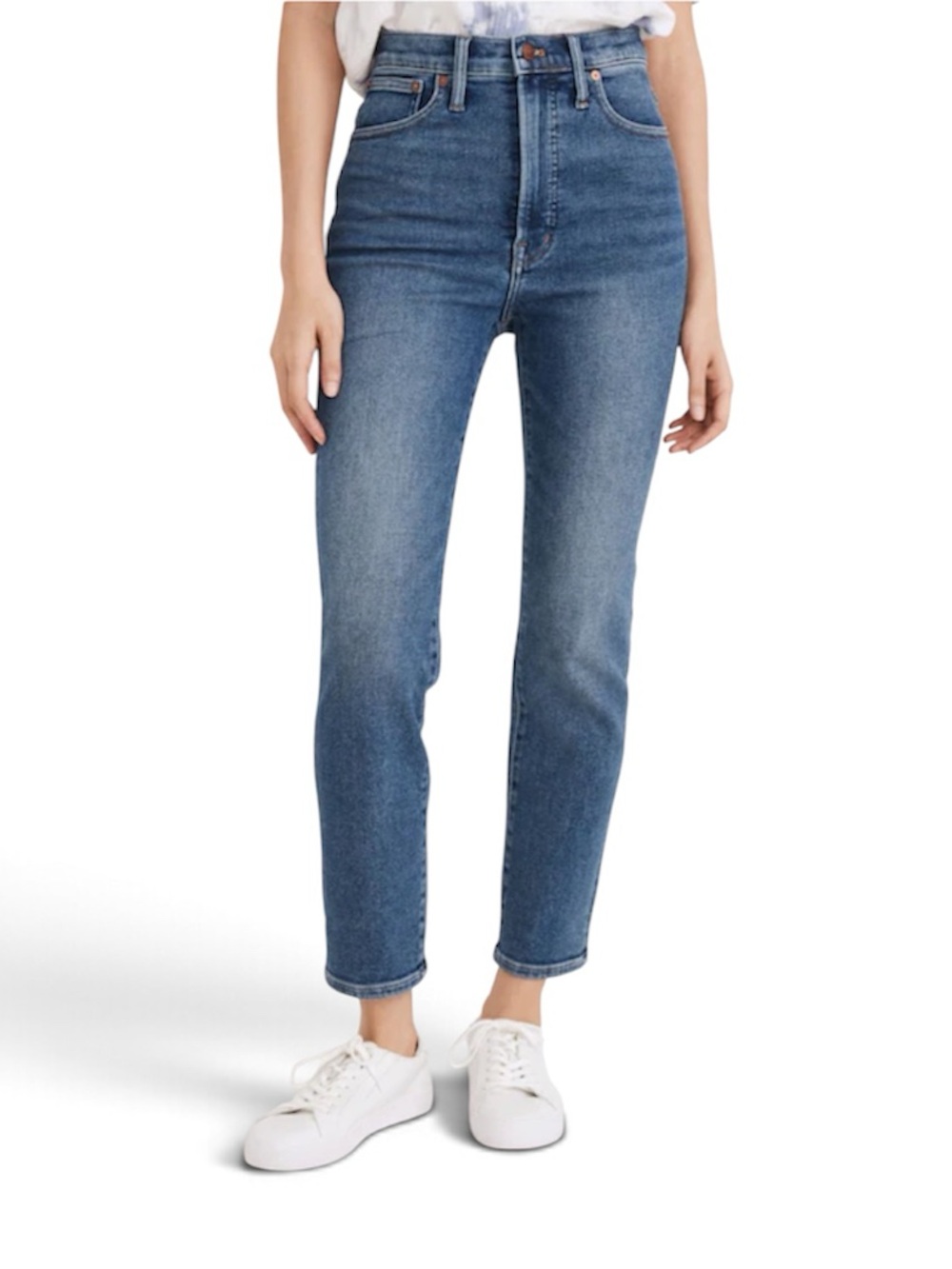 MADEWELL | The Perfect Vintage Jean in Maplewood Wash
